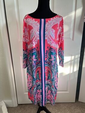 chinese dress ladies Women's UPF 50+ Kaden Chillylilly Maxi Dress in Pink
